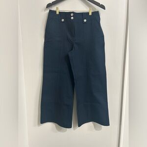 Derek Lam Black Trousers with Button Accents